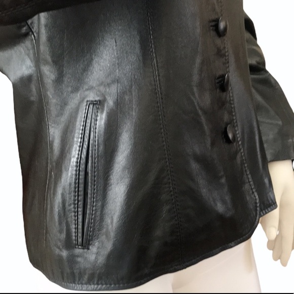 Silvia y Mario Leather Jacket / Made in Argentina - Picture 15 of 16